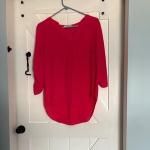 Women's Red Blouse